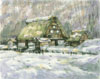 雪の白川郷　小澤智己