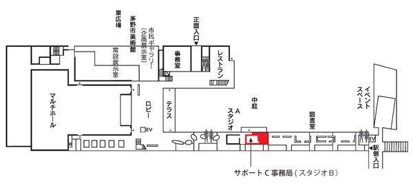 NPO法人サポートC事務局の場所