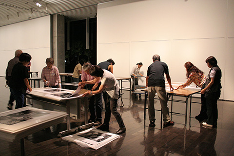 作品展示準備