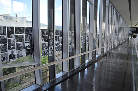 スロープ展示