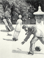 マックス・クリンガー《行為》版画連作『手袋』より　1893年（第4版）