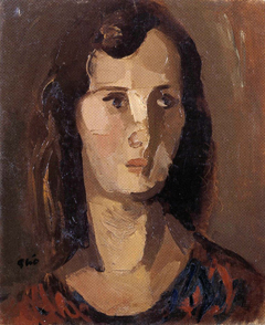 「ロシア婦人の顔」　1932年　島根県立美術館蔵