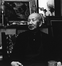 小堀四郎1982年撮影写真提供世田谷美術館